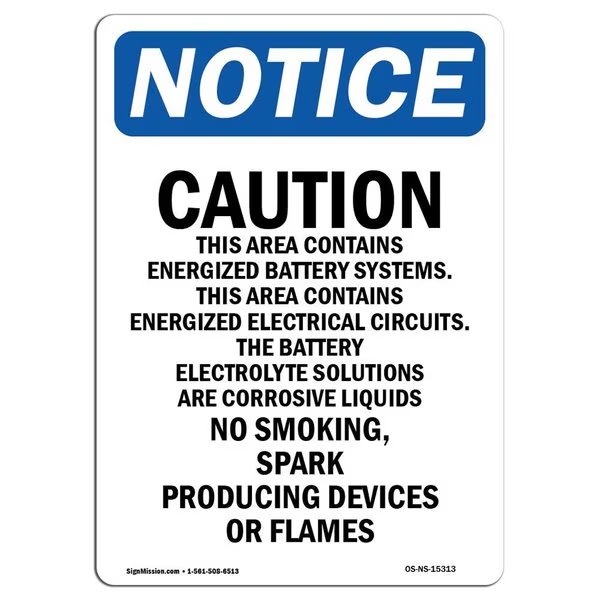 Safety Sign, OSHA , 10